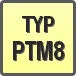 Piktogram - Typ: PTM8